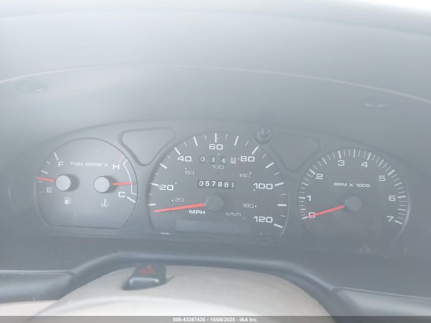 2000 Mercury Sable Ls VIN: 1MEFM53S6YA636807 Lot: 43367430