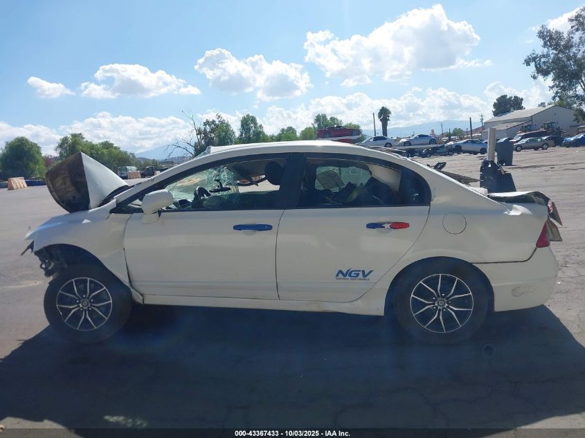 2009 Honda Civic Gx VIN: 1HGFA46519L000474 Lot: 43367433