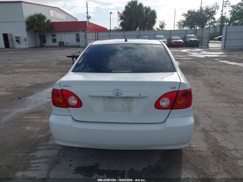 2006 Toyota Corolla Le VIN: 2T1BR32EX6C643771 Lot: 43367438