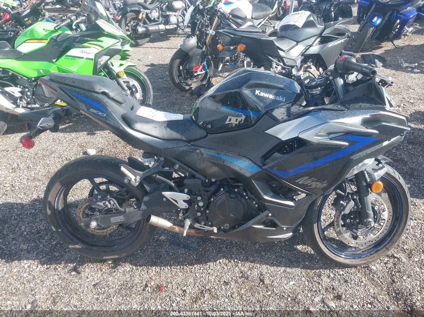 2025 Kawasaki Ex500 VIN: ML5EXGG13SDA54751 Lot: 43367441