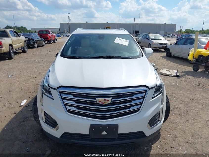 2017 Cadillac Xt5 Luxury VIN: 1GYKNBRS0HZ115662 Lot: 43367449