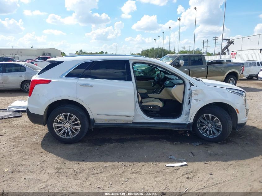 2017 Cadillac Xt5 Luxury VIN: 1GYKNBRS0HZ115662 Lot: 43367449