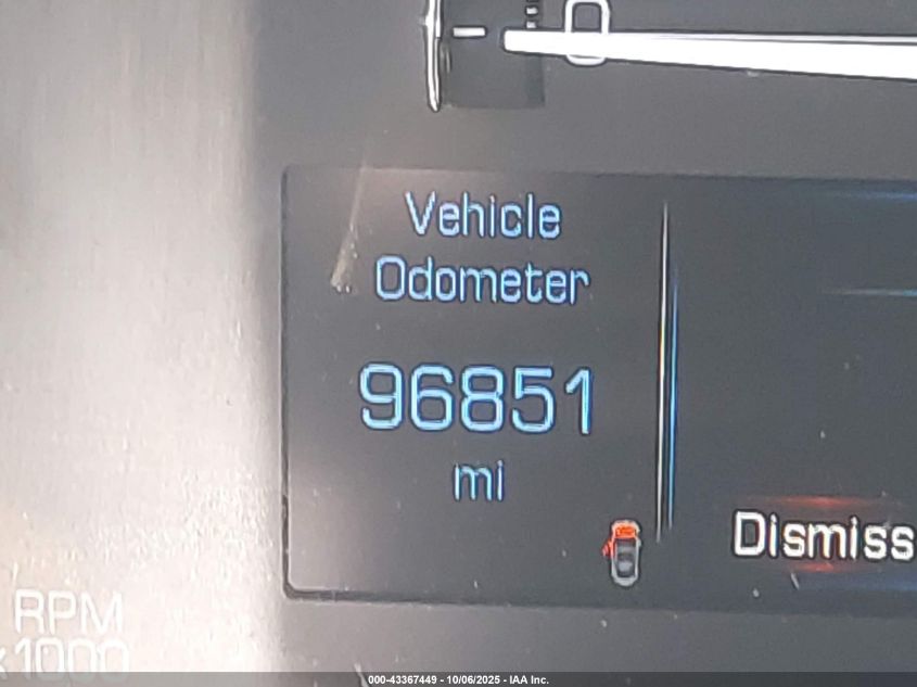 2017 Cadillac Xt5 Luxury VIN: 1GYKNBRS0HZ115662 Lot: 43367449