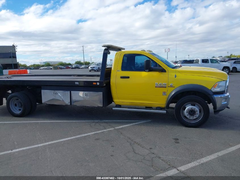 2013 Ram 5500 Chassis Tradesman/Slt VIN: 3C7WRMDL5DG555462 Lot: 43367462