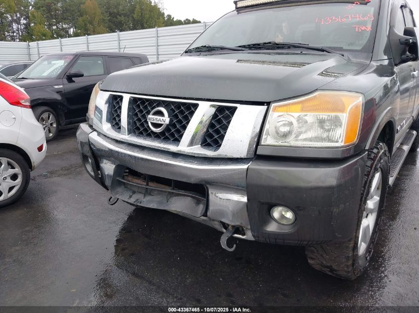 2009 Nissan Titan Le VIN: 1N6BA07D59N317090 Lot: 43367465