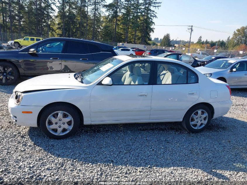 2005 Hyundai Elantra Gls/Gt VIN: KMHDN46DX5U026363 Lot: 43367476