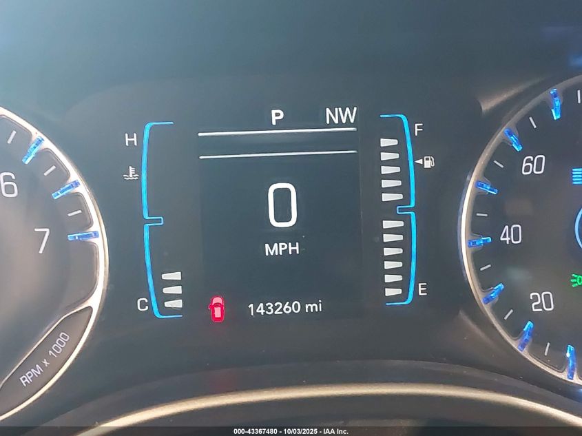 2017 Chrysler Pacifica Touring VIN: 2C4RC1DG8HR515874 Lot: 43367480