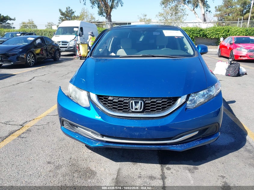 2013 HONDA CIVIC EX - 2HGFB2F84DH509816