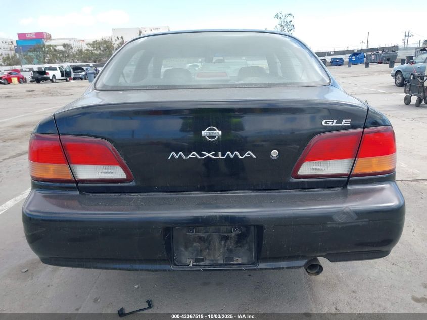 1999 Nissan Maxima Gle/Gxe/Se/Se-L VIN: JN1CA21D9XT826591 Lot: 43367519