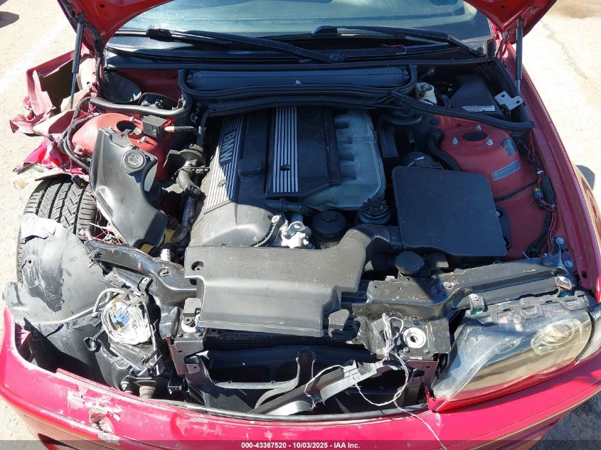 2003 BMW 330I VIN: WBAEV53443KM05027 Lot: 43367520