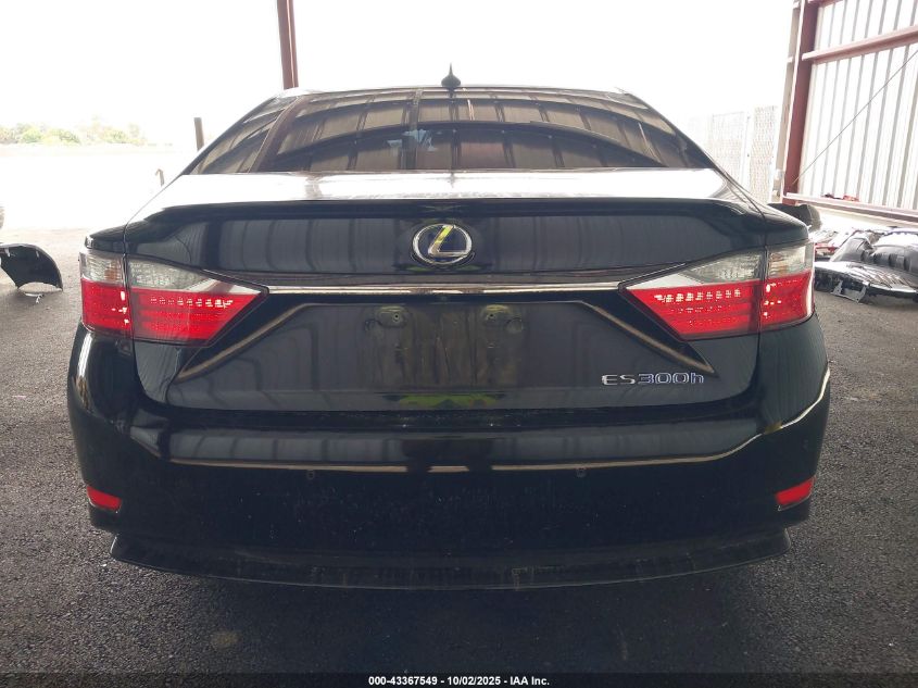 2014 Lexus Es 300H VIN: JTHBW1GG7E2075210 Lot: 43367549