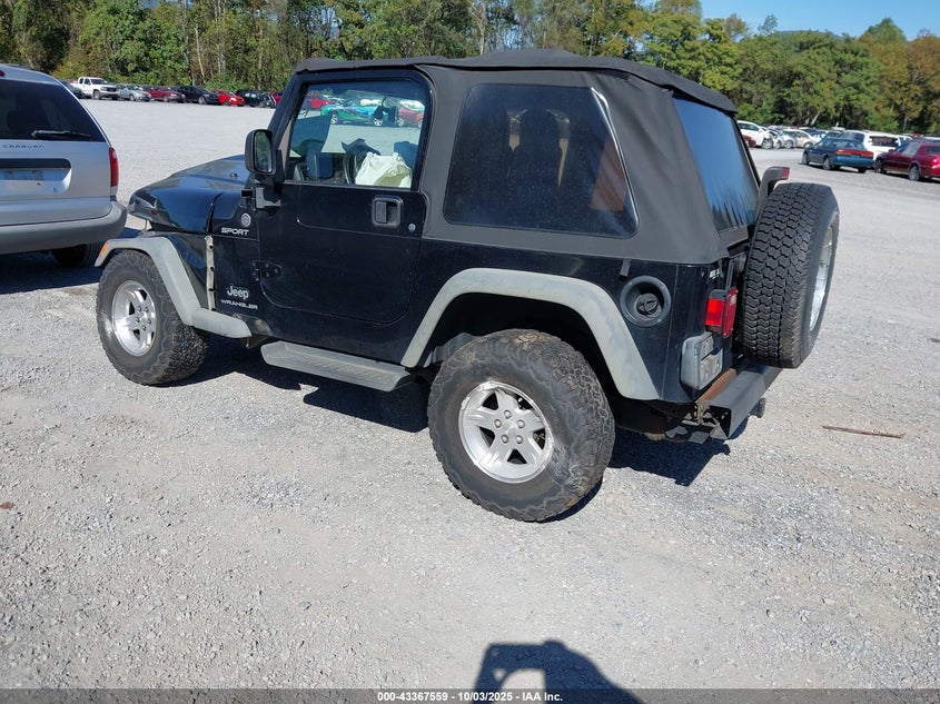 1J4FA49S56P707558 2006 JEEP WRANGLER photo no. 3