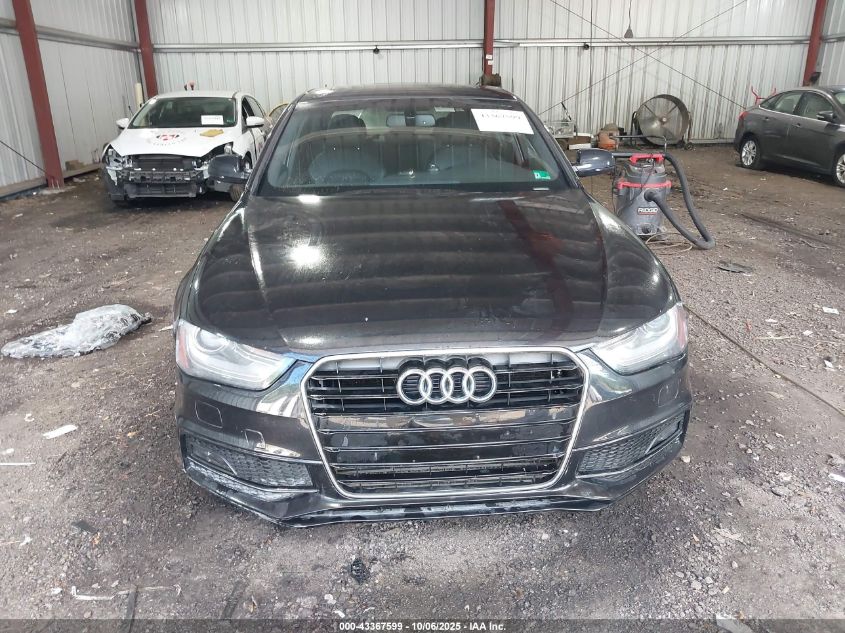 2014 Audi A4 2.0T Premium VIN: WAUKFAFL8EN014542 Lot: 43367599