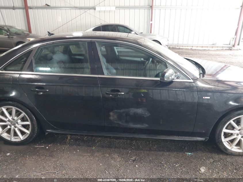 2014 Audi A4 2.0T Premium VIN: WAUKFAFL8EN014542 Lot: 43367599