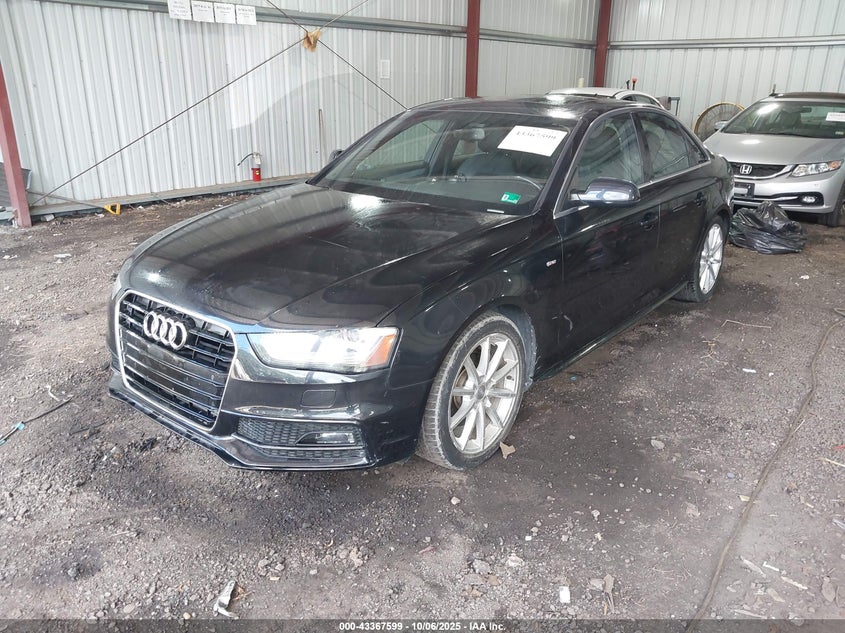 Vin: waukfafl8en014542, lot: 43862334, audi a4 2.0t premium 20142