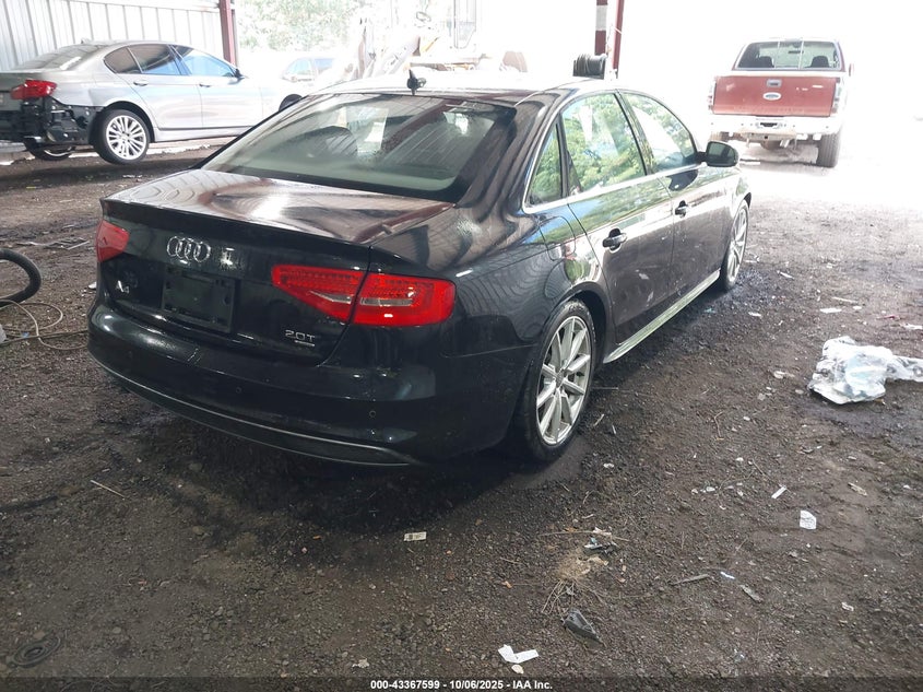 Vin: waukfafl8en014542, lot: 43862334, audi a4 2.0t premium 20144