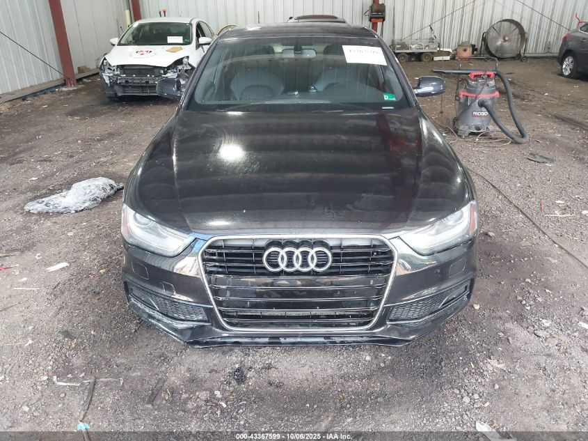 2014 Audi A4 2.0T Premium VIN: WAUKFAFL8EN014542 Lot: 43367599