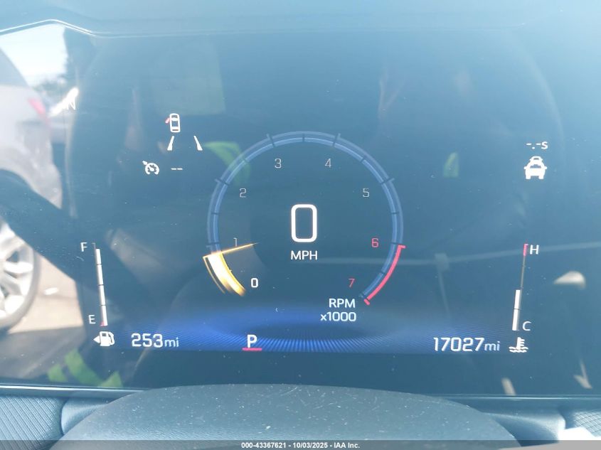 2025 Chevrolet Trailblazer Fwd Lt VIN: KL79MPSP4SB126154 Lot: 43367621