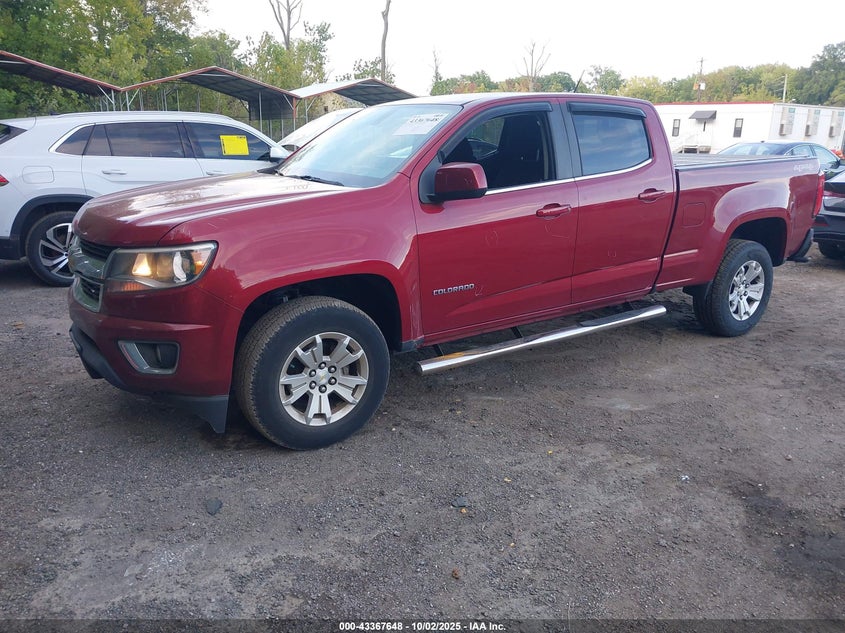 VIN 1GCGTCENXK1102429 2019 CHEVROLET COLORADO LT