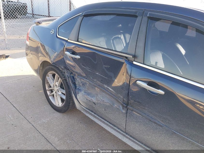 2009 Chevrolet Impala Ltz VIN: 2G1WU57M091255830 Lot: 43367667