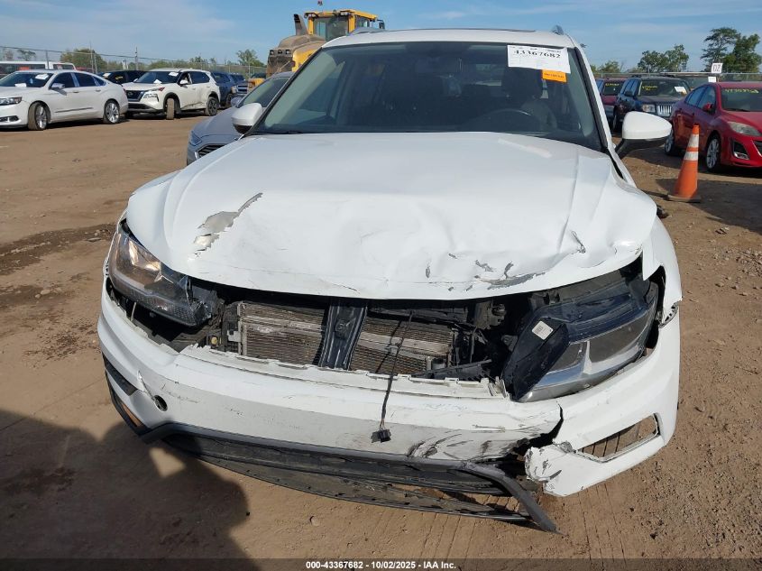 2018 Volkswagen Tiguan 2.0T Se/2.0T Sel VIN: 3VV2B7AXXJM123215 Lot: 43367682
