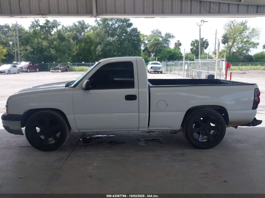 2005 Chevrolet Silverado 1500 Work Truck VIN: 1GCEC14XX5Z318107 Lot: 43367766