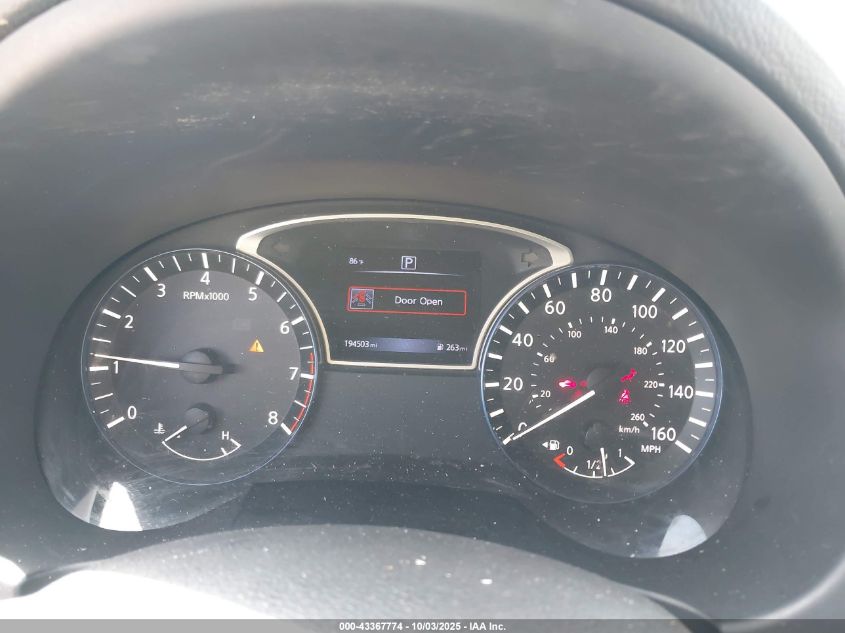 2017 Nissan Altima 2.5 Sr VIN: 1N4AL3AP8HC218616 Lot: 43367774