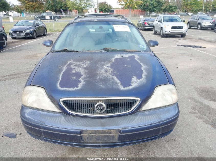 2000 Mercury Sable Ls Premium VIN: 1MEFM59S3YA632964 Lot: 43367787