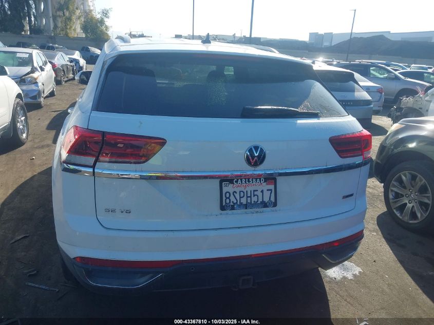 2020 Volkswagen Atlas Cross Sport 3.6L V6 Se W/Technology/3.6L V6 Se W/Technology R-Line VIN: 1V21E2CA3LC220014 Lot: 43367810