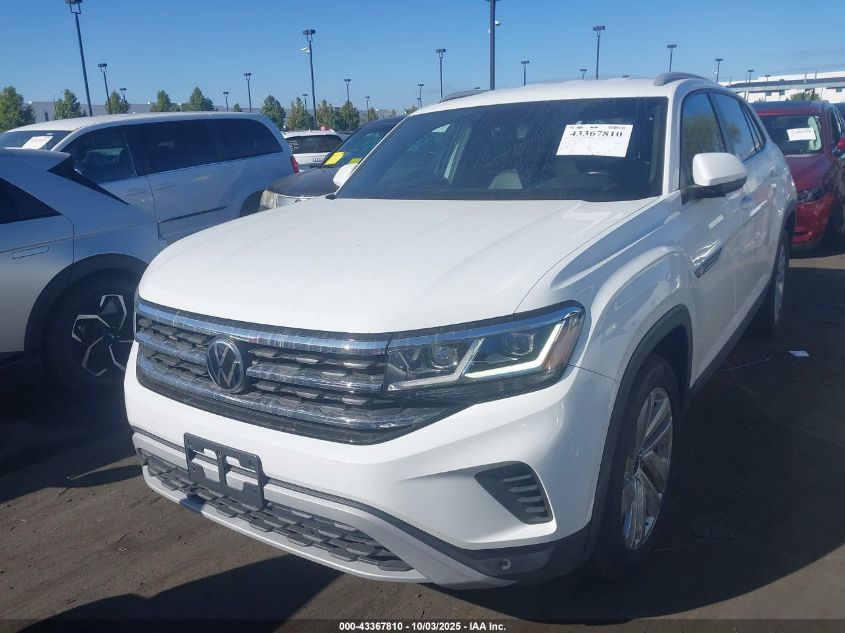 2020 Volkswagen Atlas Cross Sport 3.6L V6 Se W/Technology/3.6L V6 Se W/Technology R-Line VIN: 1V21E2CA3LC220014 Lot: 43367810