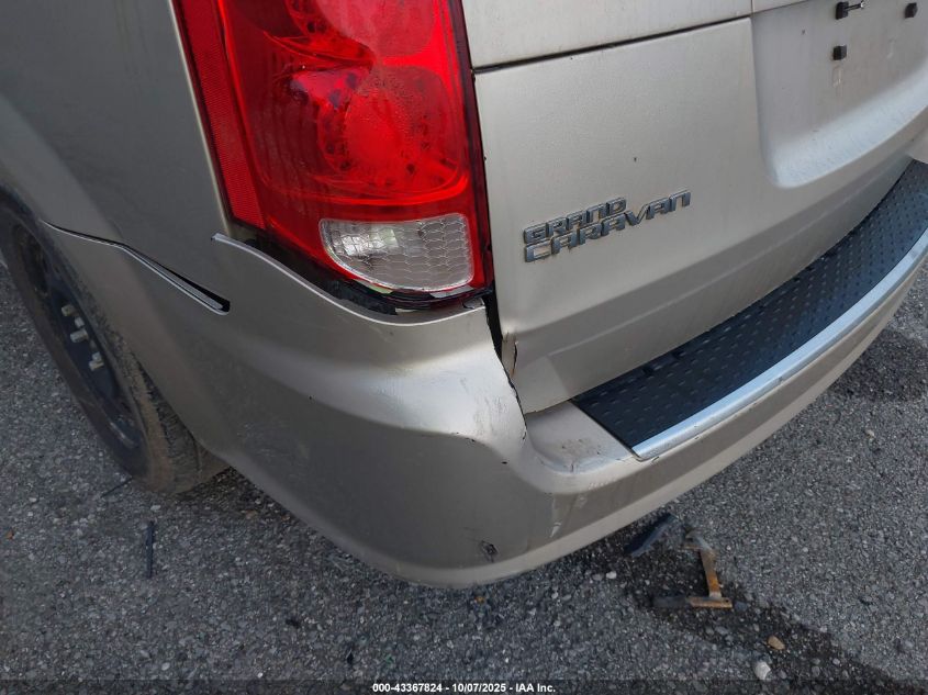 2013 Dodge Grand Caravan Se VIN: 2C4RDGBG9DR782051 Lot: 43367824