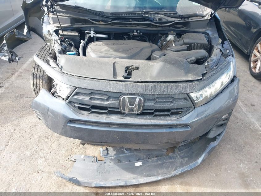 2025 Honda Odyssey Ex-L VIN: 5FNRL6H68SB057500 Lot: 43367826