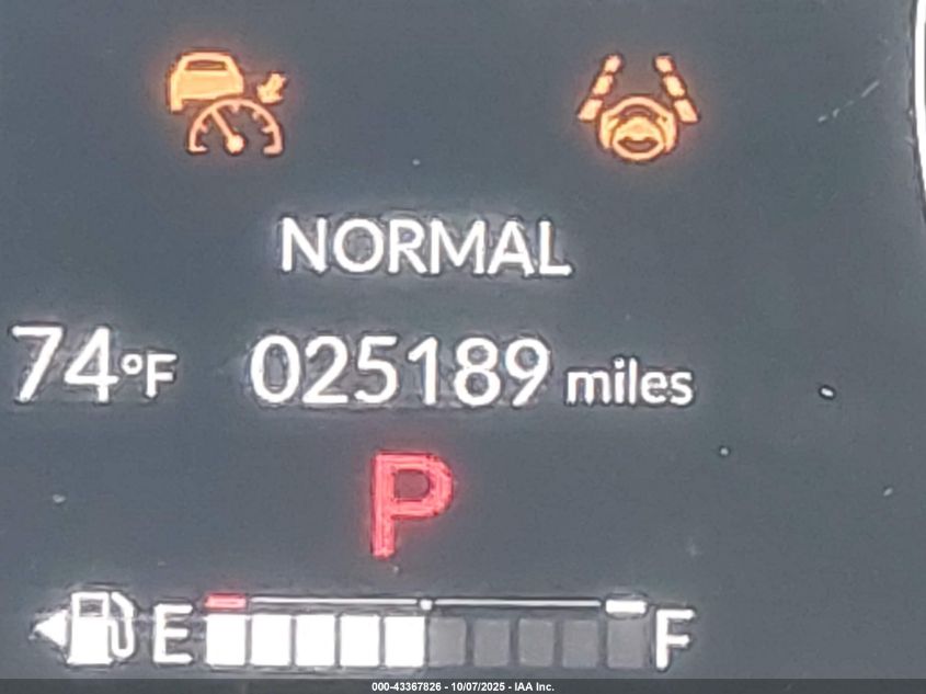 2025 Honda Odyssey Ex-L VIN: 5FNRL6H68SB057500 Lot: 43367826