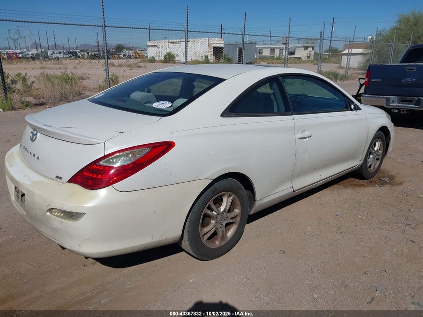4T1CE30P57U754393 2007 TOYOTA CAMRY SOLARA photo no. 4