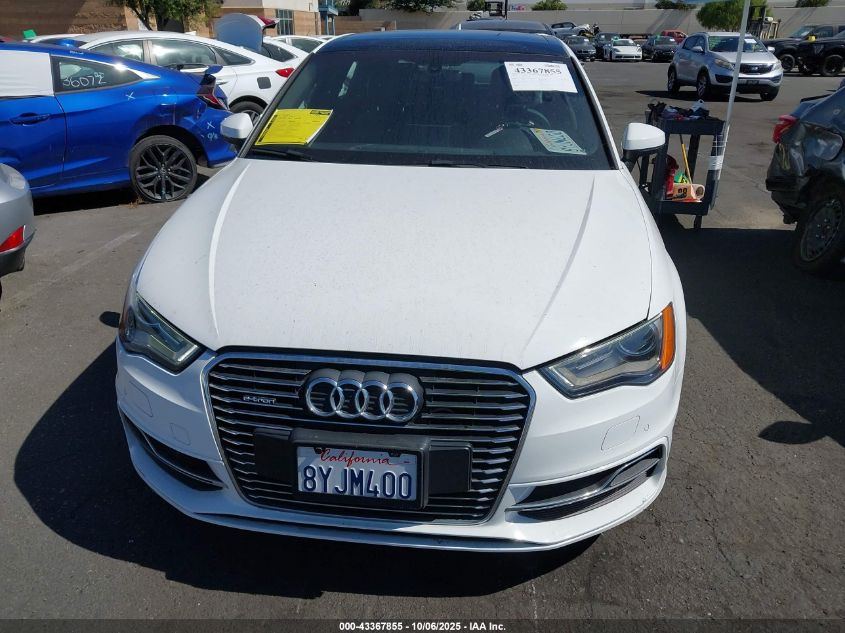 2016 Audi A3 E-Tron 1.4T Premium VIN: WAUUPBFF4GA113603 Lot: 43367855