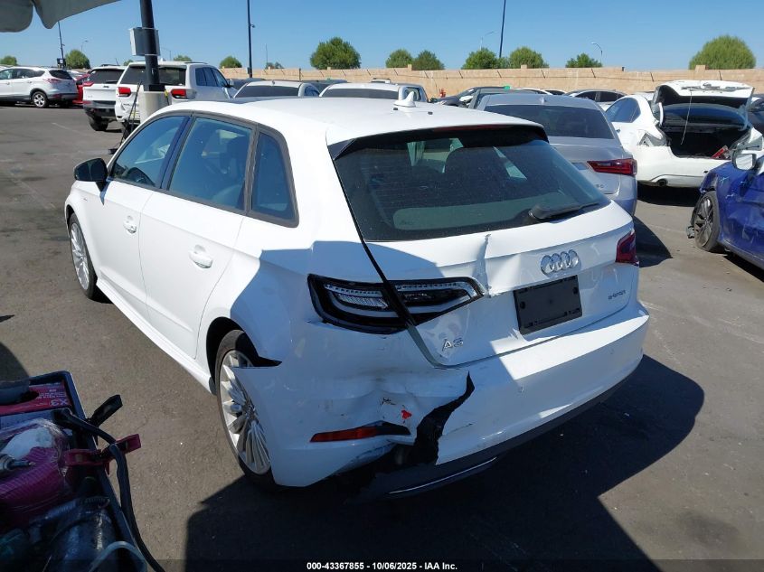 2016 Audi A3 E-Tron 1.4T Premium VIN: WAUUPBFF4GA113603 Lot: 43367855