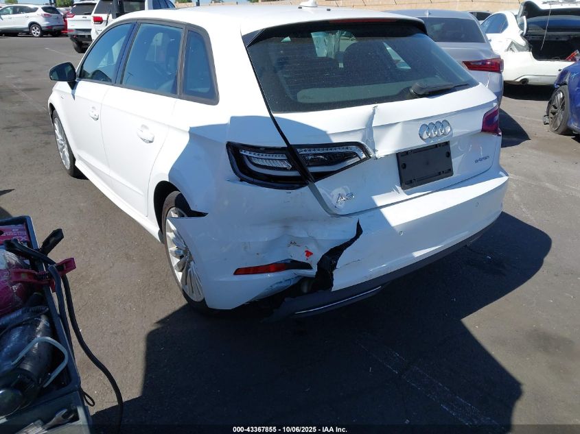 2016 Audi A3 E-Tron 1.4T Premium VIN: WAUUPBFF4GA113603 Lot: 43367855