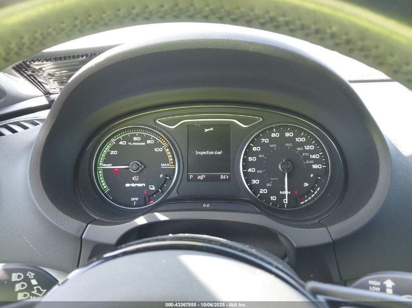 2016 Audi A3 E-Tron 1.4T Premium VIN: WAUUPBFF4GA113603 Lot: 43367855