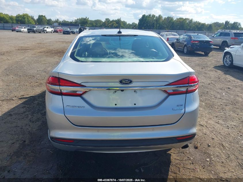 2017 Ford Fusion Se VIN: 3FA6P0HD4HR363691 Lot: 43367874