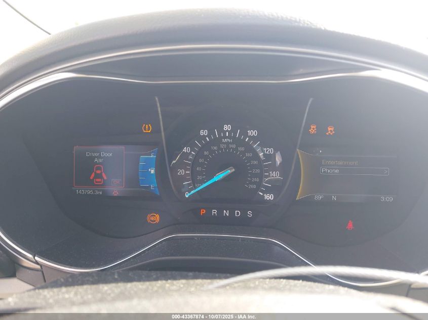 2017 Ford Fusion Se VIN: 3FA6P0HD4HR363691 Lot: 43367874