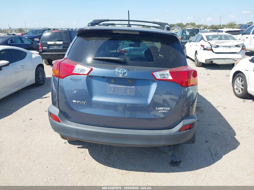 2014 Toyota Rav4 Limited VIN: 2T3DFREV6EW181164 Lot: 43367879