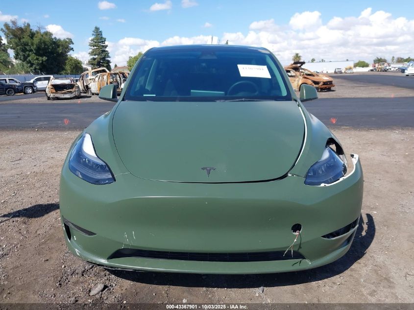 2023 Tesla Model Y Performance Dual Motor All-Wheel Drive VIN: 7SAYGDEF2PF659649 Lot: 43367901