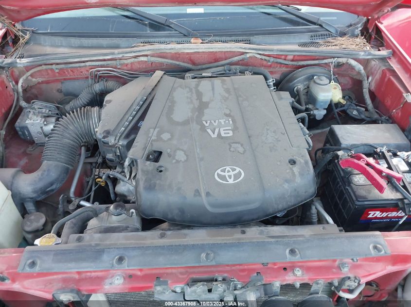 2005 Toyota Tacoma Prerunner V6 VIN: 5TEKU72N35Z109770 Lot: 43367908