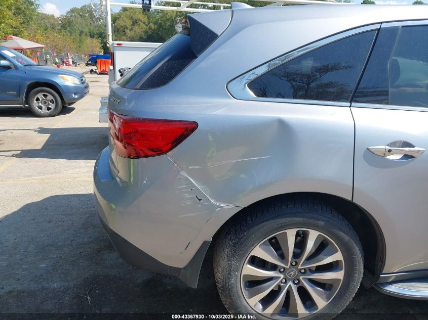2016 Acura Mdx Technology Acurawatch Plus Packages/Technology Package VIN: 5FRYD4H40GB013461 Lot: 43367930