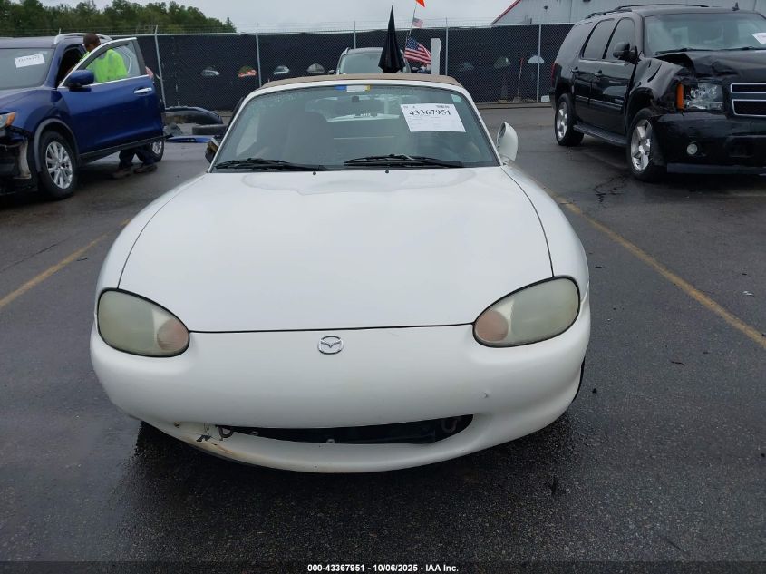 1999 Mazda Mx-5 Miata Leather Pkg/Popular Equipment Pkg/Sports Pkg/Touring Pkg VIN: JM1NB3530X0126910 Lot: 43367951