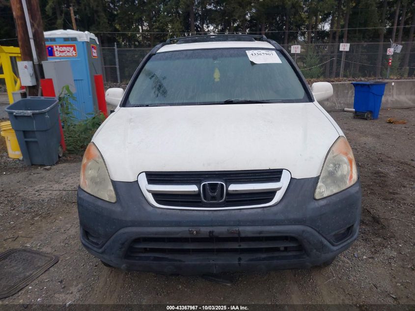 2002 Honda Cr-V Ex VIN: JHLRD78842C024692 Lot: 43367967