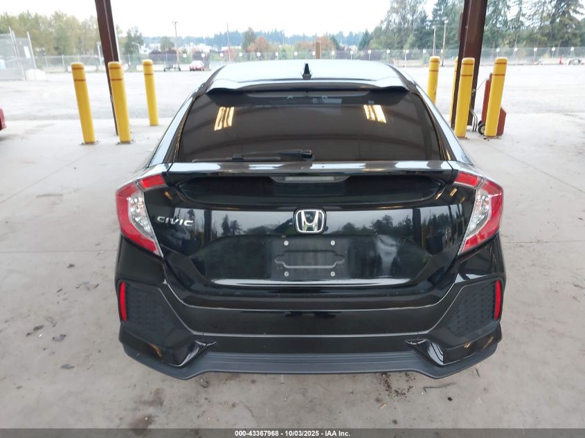 2018 Honda Civic Ex VIN: SHHFK7H54JU422917 Lot: 43367968