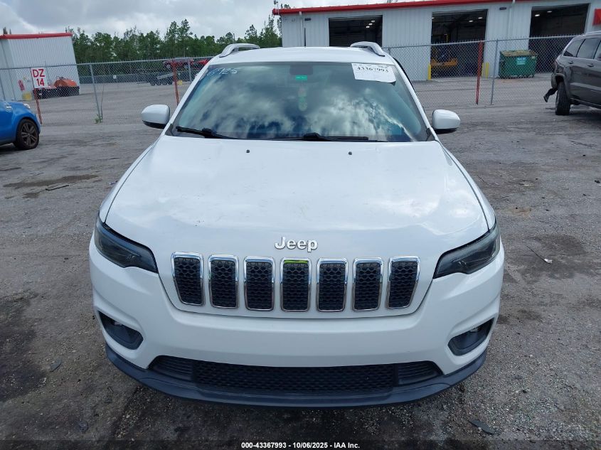 2019 Jeep Cherokee Latitude Plus Fwd VIN: 1C4PJLLB3KD376925 Lot: 43367993