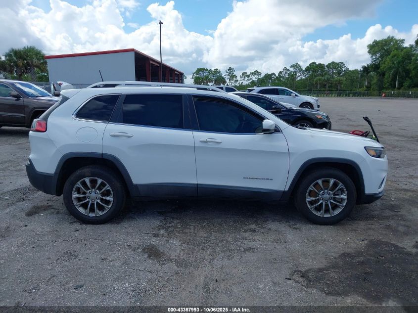 2019 Jeep Cherokee Latitude Plus Fwd VIN: 1C4PJLLB3KD376925 Lot: 43367993