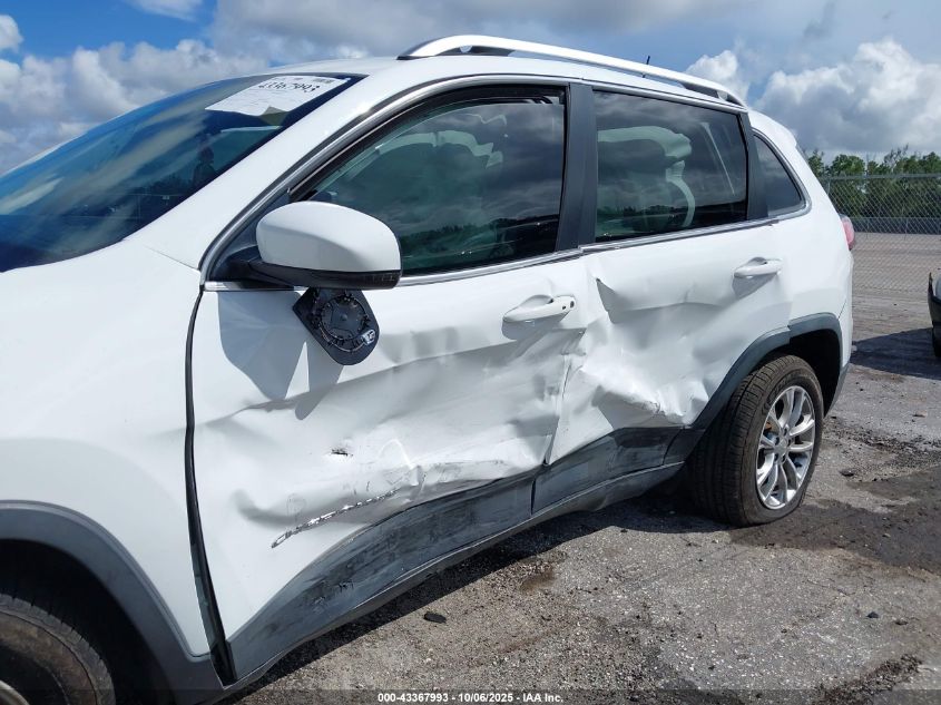 2019 Jeep Cherokee Latitude Plus Fwd VIN: 1C4PJLLB3KD376925 Lot: 43367993